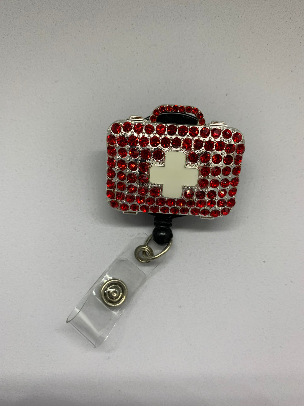 Rhinestone I.D badge holder