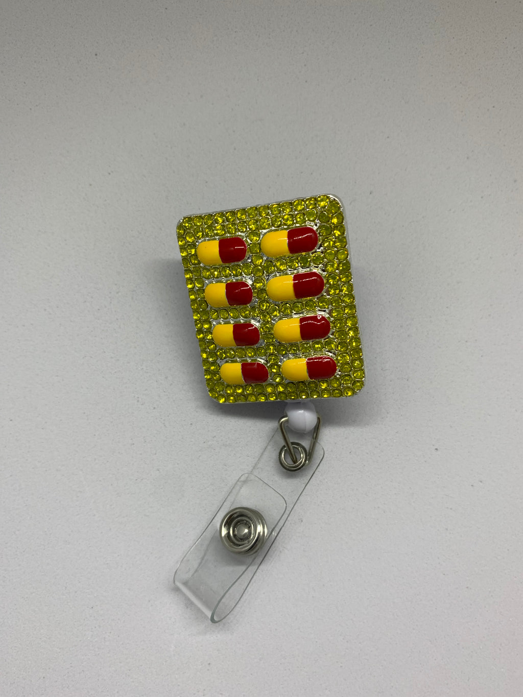 Rhinestone I.D badge holder