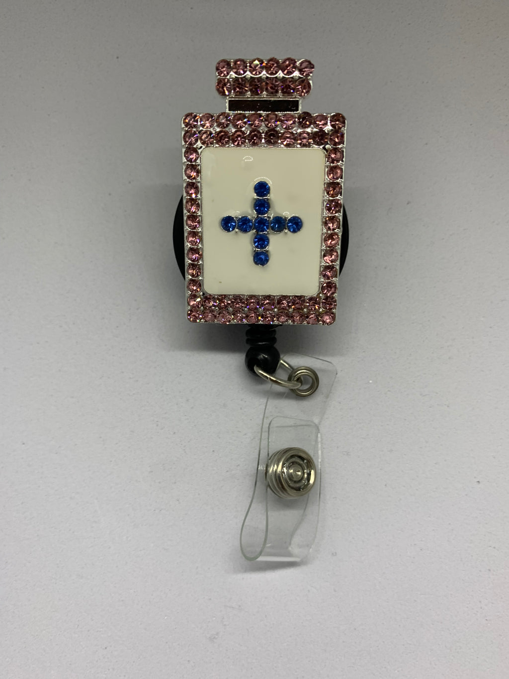 Rhinestone I.D badge holder