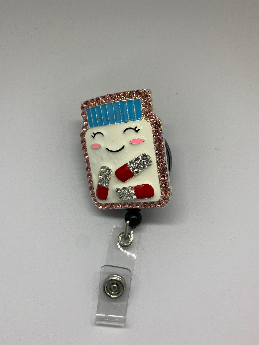 Rhinestone I.D badge holder