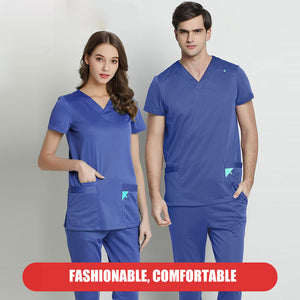 New Medical Uniform Short/Long Sleeved  Scrub Set