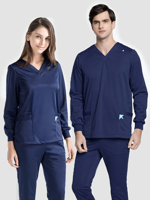 New Medical Uniform Short/Long Sleeved  Scrub Set