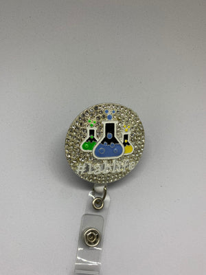 Rhinestone I.D badge holder