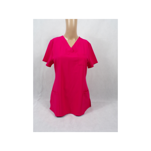 Poly Viscose Stretch Scrub Top