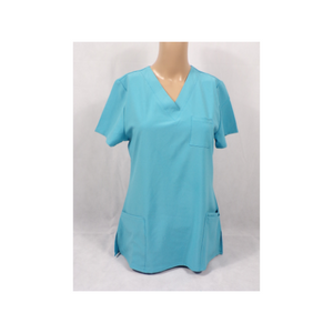 Poly Viscose Stretch Scrub Top