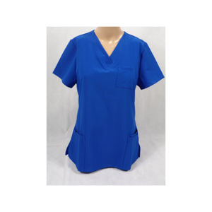 Poly Viscose Stretch Scrub Top