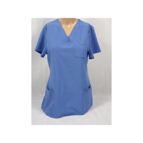 Poly Viscose Stretch Scrub Top