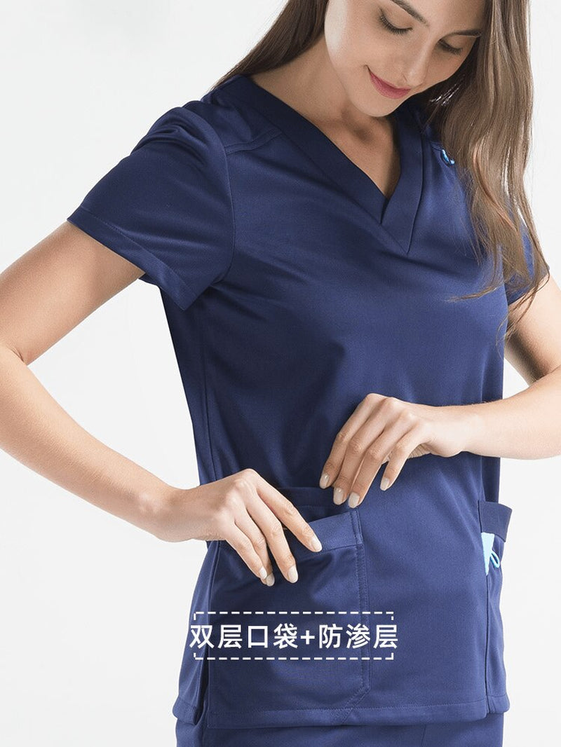 New Medical Uniform Short/Long Sleeved  Scrub Set