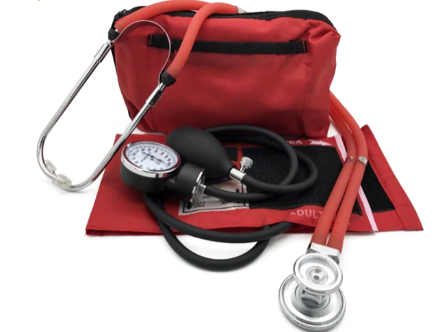 Sphygmomanometer with Stethoscope