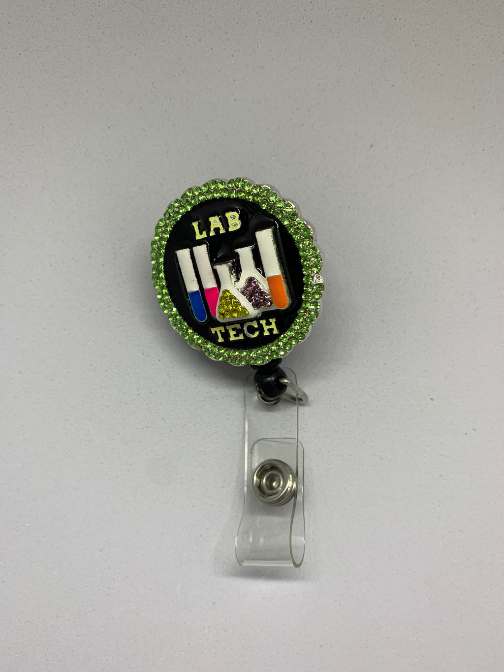 Rhinestone I.D badge holder