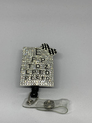 Rhinestone I.D badge holder