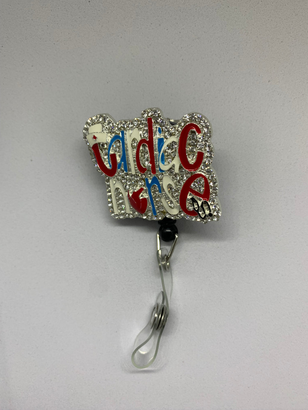 Rhinestone I.D badge holder