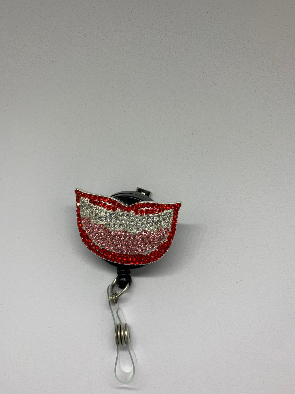 Rhinestone I.D badge holder